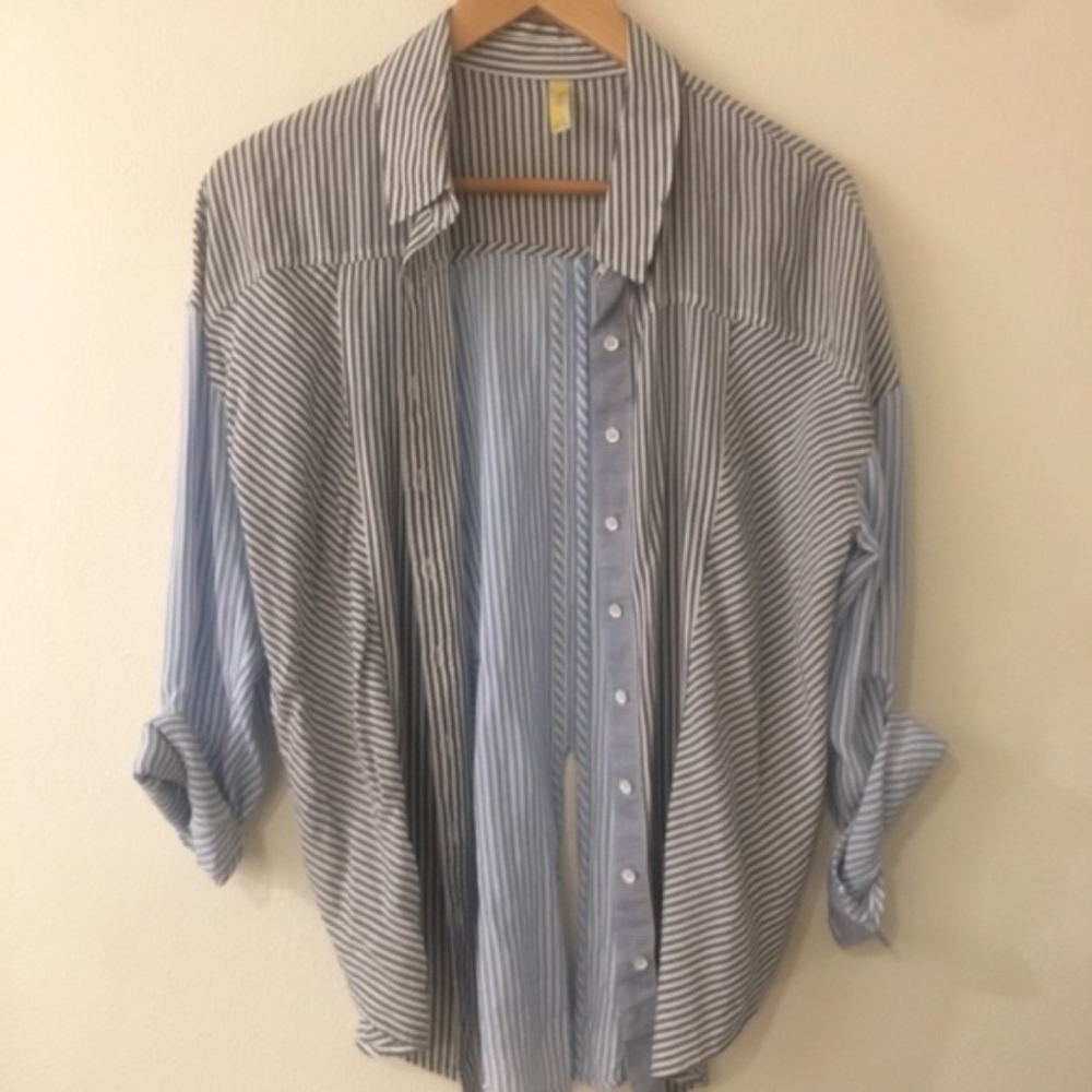 Free People Button Down